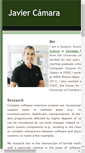 Mobile Screenshot of javicamara.com